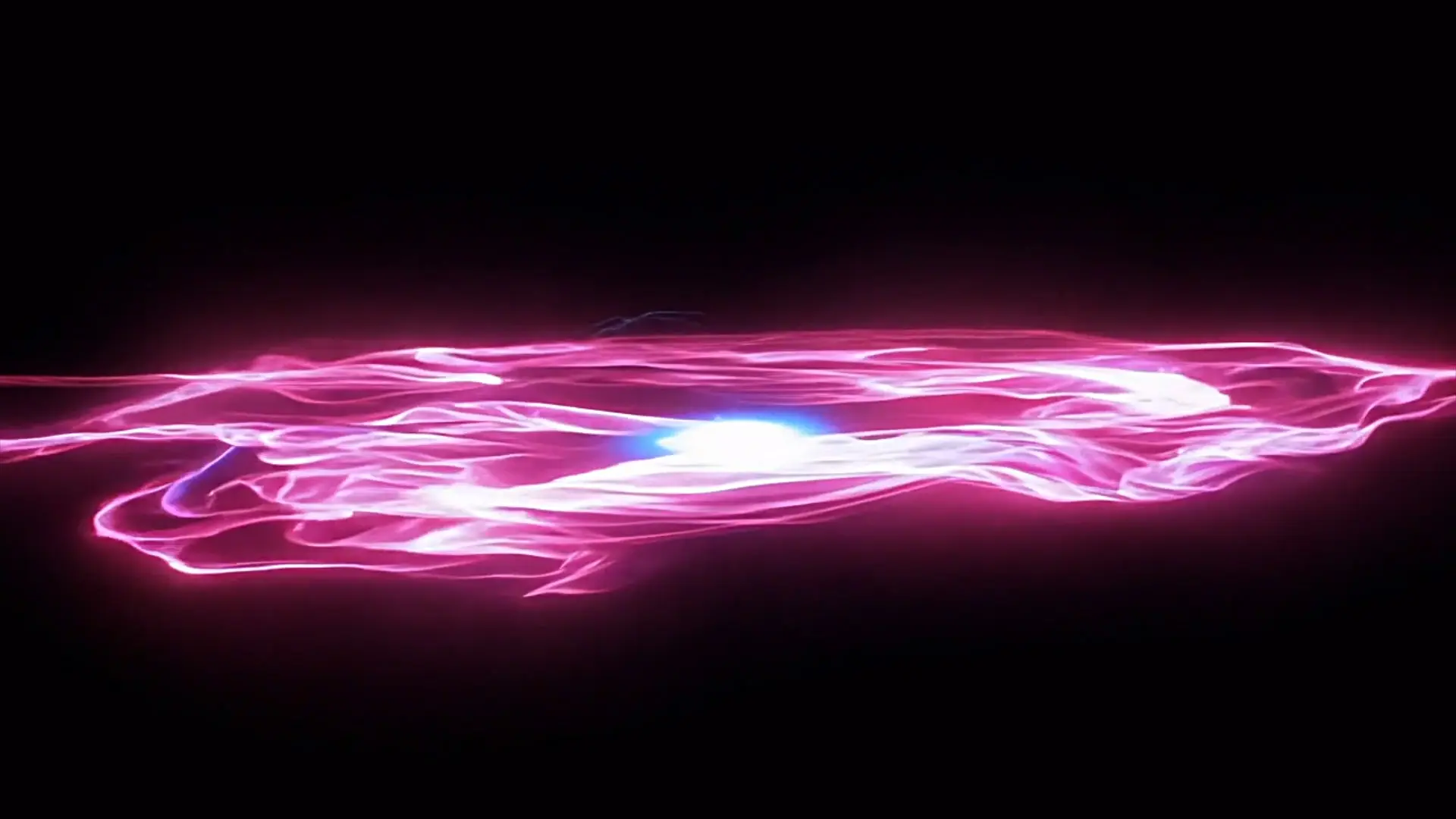 Blue and Pink Fire Overlay for Futuristic Video Projects